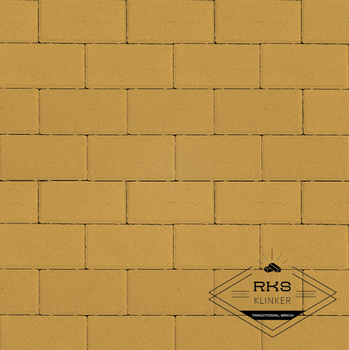Плитка тротуарная SteinRus, Прямоугольник 1.П.6, Желтый, 100х200х60 мм в Белгороде